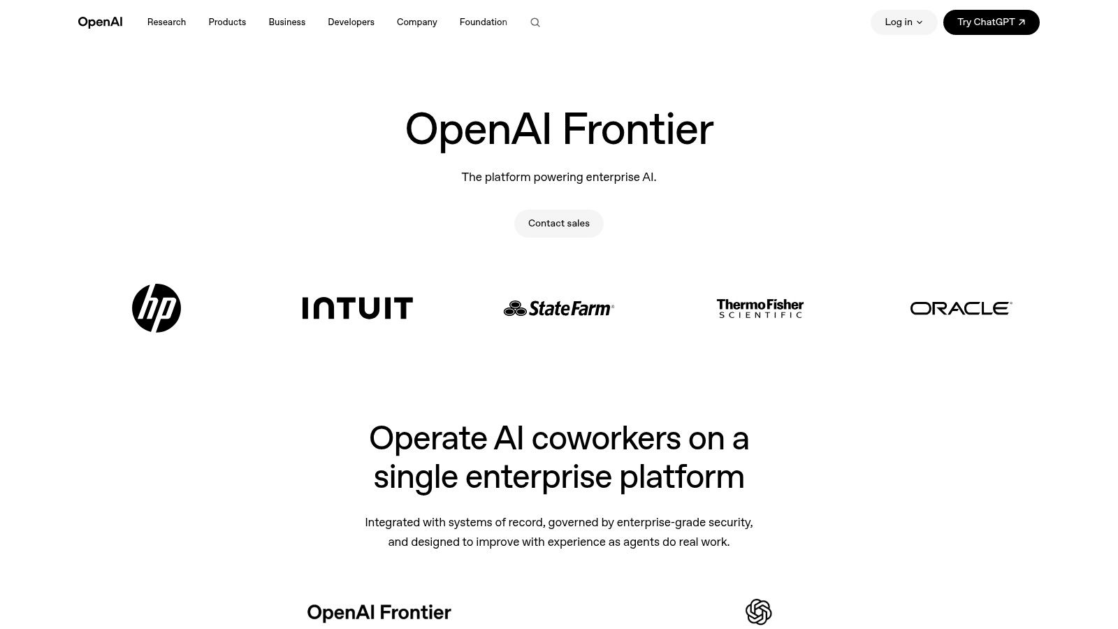 OpenAI Frontier