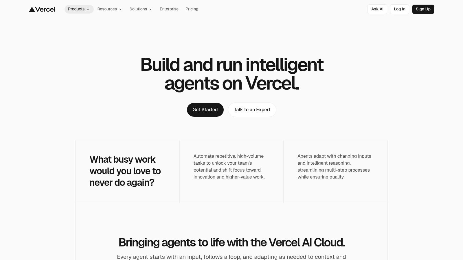 Vercel Agents