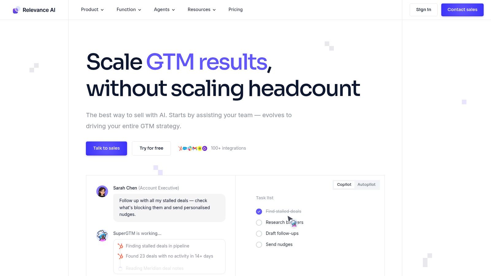 Relevance AI (AI Workforce platform)